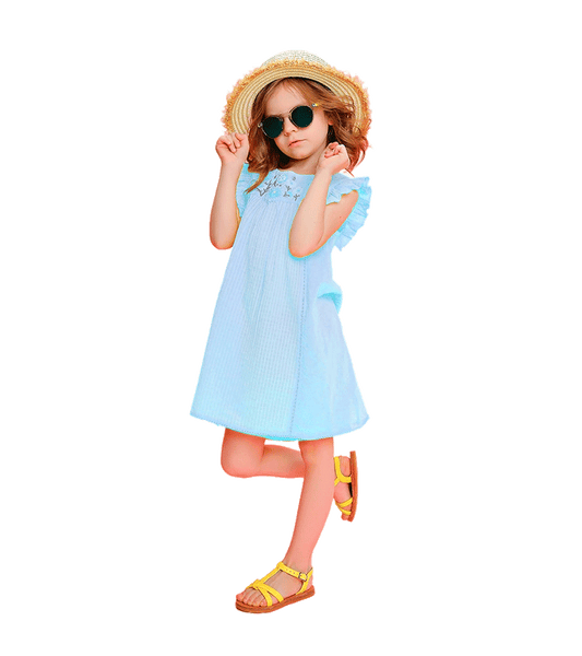 Seersucker Dress